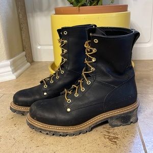 Carolina Steel Toe Logger Mens 10.5